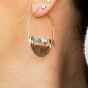 Beaded Dangle Earrings